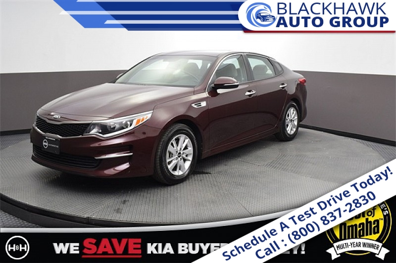 New 2018  Kia Optima 4d Sedan LX at Blackhawk Used Cars near Bettendorf, IA