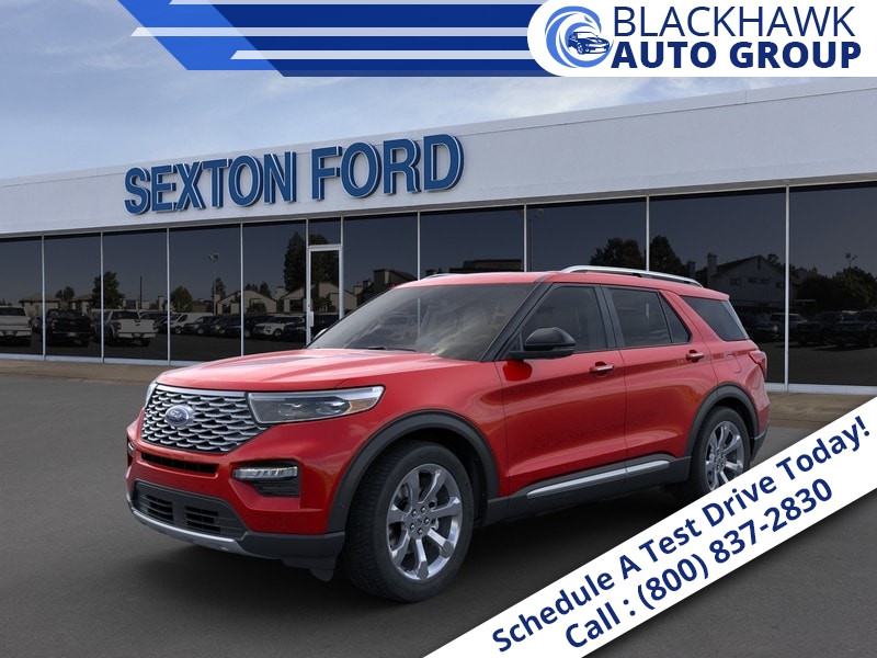 New 2020  Ford Explorer 4d SUV 4WD Platinum 3.0L EcoBoost at Promax Motors near Davenport, IA