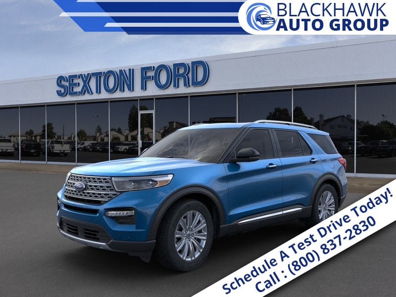 New 2020  Ford Explorer 4d SUV 4WD Limited 2.3L EcoBoost at Promax Motors near Davenport, IA