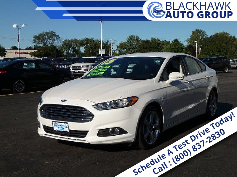 Used 2016  Ford Fusion 4d Sedan SE 2.5L at Blackhawk Used Cars near Bettendorf, IA