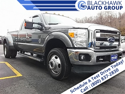 Used 2013 Ford F350 4WD Crew Cab Lariat DRW Longbed at Blackhawk Used Cars near Bettendorf, IA