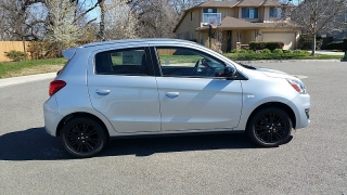 New 2019  Mitsubishi Mirage 4d Hatchback LE at Promax Motors near Davenport, IA