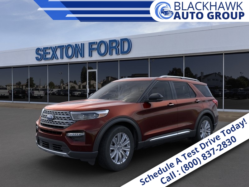 New 2020  Ford Explorer 4d SUV 4WD Limited 3.3L Hybrid at Promax Motors near Davenport, IA