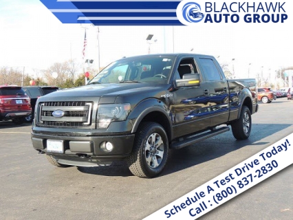 Used 2014 Ford F150 4WD Supercrew FX4 5 1/2 at Blackhawk Used Cars near Bettendorf, IA