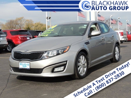 Used 2014 Kia Optima 4d Sedan EX at Blackhawk Used Cars near Bettendorf, IA