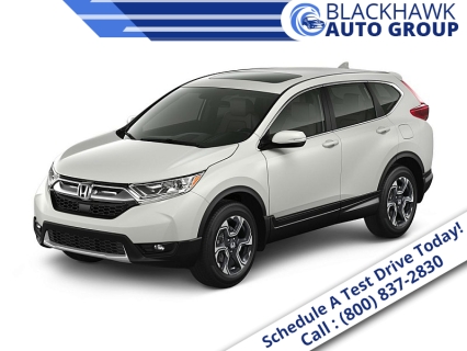 New 2018 Honda CR-V 4d SUV AWD EX at Blackhawk Used Cars near Bettendorf, IA