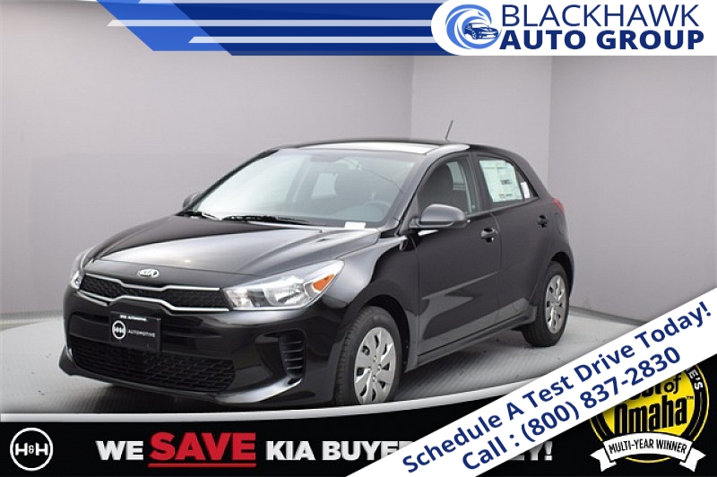 New 2018  Kia Rio 5-Door 5d Hatchback LX Auto at Blackhawk Used Cars near Bettendorf, IA