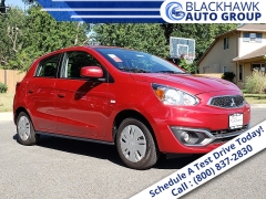 New 2019  Mitsubishi Mirage 4d Hatchback ES CVT at Promax Motors near Davenport, IA