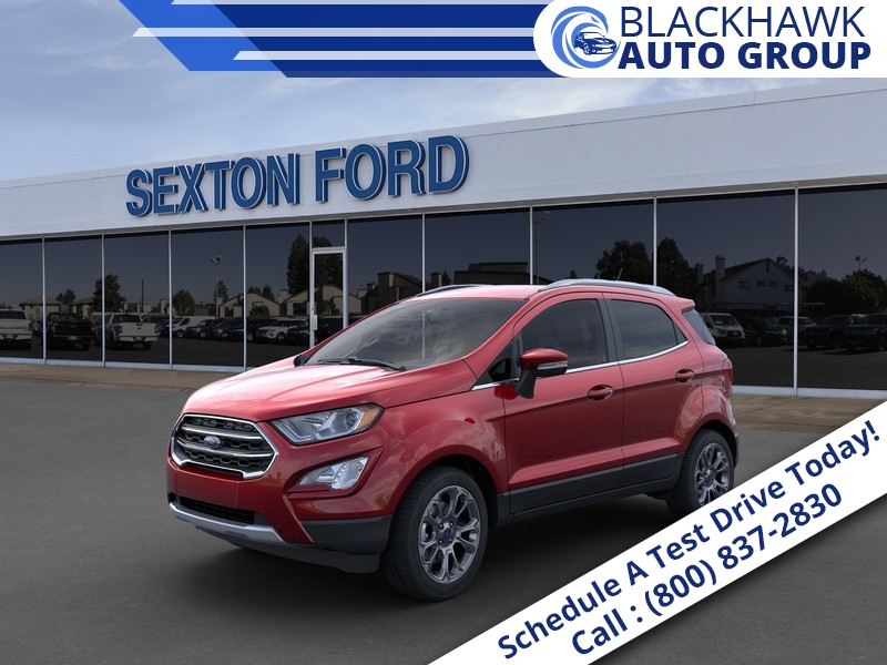 New 2020  Ford EcoSport 4d SUV FWD Titanium at Promax Motors near Davenport, IA