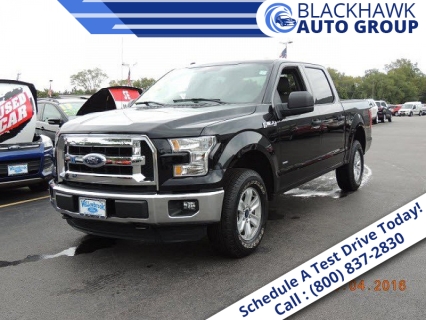 Used 2016 Ford F150 4WD SuperCrew XLT 5 1/2 at Blackhawk Used Cars near Bettendorf, IA