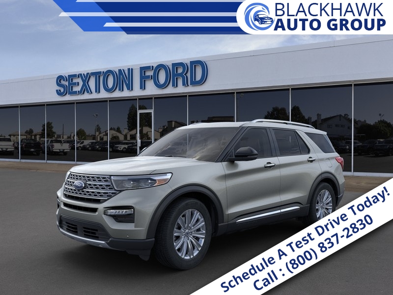 New 2020  Ford Explorer 4d SUV 4WD Limited 2.3L EcoBoost at Promax Motors near Davenport, IA