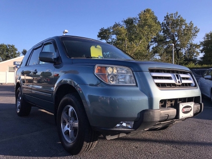 Used 2007 Honda Pilot 4d SUV FWD EX-L Navigation at Blackhawk Used Cars near Bettendorf, IA