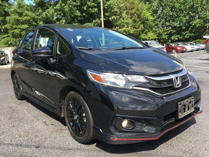 Used 2018 Honda Fit 4d Hatchback Sport CVT at Blackhawk Used Cars near Bettendorf, IA