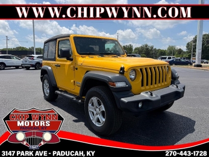 Used 2018 Jeep Wrangler Sport 4x4 at Chip Wynn Motors near Paducah, KY