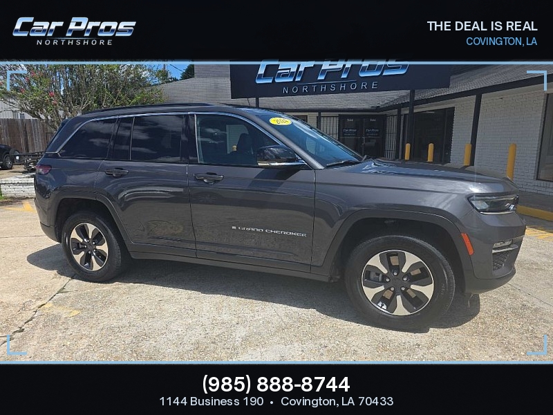 Used 2024  Jeep Grand Cherokee 4xe 4x4 at Car Pros Northshore near Covington&comma; LA