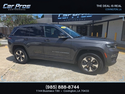 Used 2024 Jeep Grand Cherokee 4xe 4x4 at Car Pros Northshore near Covington, LA