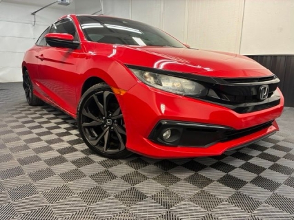 Used 2020 Honda Civic Coupe 2d Sport CVT at AutoCenters Bonne Terre near Bonne Terre, MO