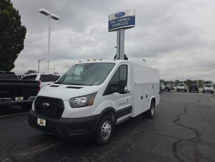Used 2024 Ford Transit Cutaway T-350 RWD DRW WB 9950 GVWR at Landmark Auto Credit Center near springfield, IL