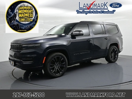 Used 2024 Jeep Grand Wagoneer Series II Obsidian 4x4 at Landmark Auto Credit Center near springfield, IL