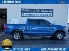 Used 2024  Ford F-150 XLT 4WD SuperCrew 5&period;5' Box at Landmark Auto Credit Center near springfield&comma; IL