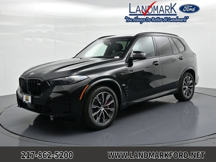 Used 2024 BMW X5 M60i Sports Activity Vehicle at Landmark Auto Credit Center near springfield, IL