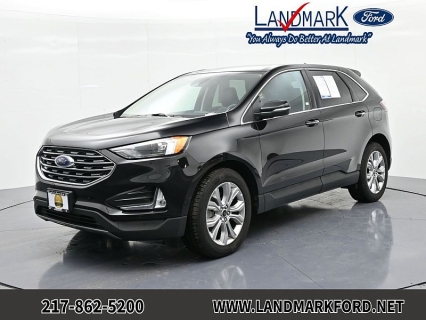 Used 2024 Ford Edge Titanium AWD at Landmark Auto Credit Center near springfield, IL