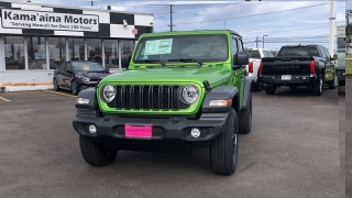 New 2026  Jeep Wrangler Sport 2 Door 4x4 at IK Auto Group near Hilo&comma; HI