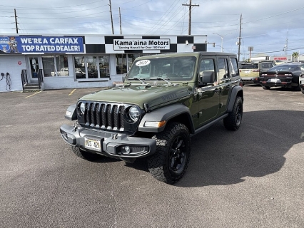 Used 2021 Jeep Wrangler Unlimited Sport S 4x4 at Kama'aina Motors near Hilo, HI