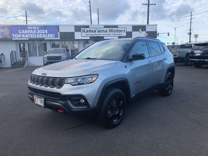 Used 2024 Jeep Compass Trailhawk 4x4 at Kama'aina Motors near Hilo, HI
