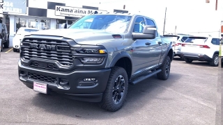 New 2026  Ram 2500 4WD Warlock 4x4 Crew Cab 6'4" Box at IK Auto Group near Hilo&comma; HI