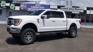 Used 2021  Ford F-150 4WD LARIAT SuperCrew 5&period;5' Box at Kona Nissan near Kailua Kona&comma; HI