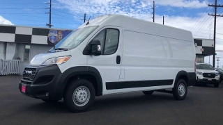 New 2025 Ram ProMaster Cargo Van Tradesman 2500 Hi Roof 159" WB w/Pass St at IK Auto Group near Hilo, HI