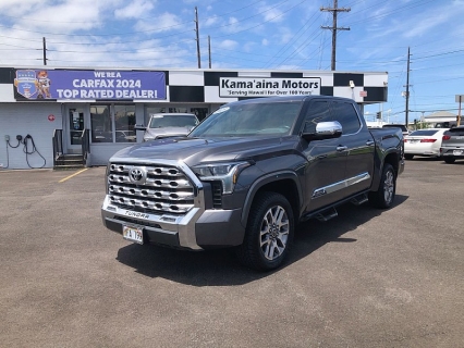 Used 2023 Toyota Tundra 4WD 1794 Edition CrewMax 5.5ft Bed at Kama'aina Motors near Hilo, HI