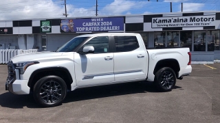 Used 2025  Toyota Tundra 4WD Platinum CrewMax 5&period;5ft Bed at Kona Nissan near Kailua Kona&comma; HI