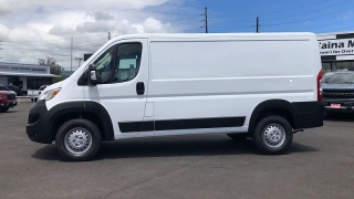 New 2025 Ram ProMaster Cargo Van Tradesman 2500 Lo Roof 136" WB w/Pass St at IK Auto Group near Hilo, HI