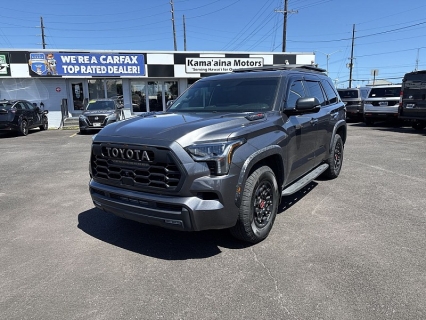 Used 2025 Toyota Sequoia TRD Pro 4WD at Kama'aina Motors near Hilo, HI