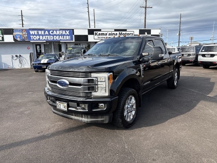 Used 2018 Ford Super Duty F-350 4WD Crew Cab Limited SRW Longbed at Kama'aina Motors near Hilo, HI