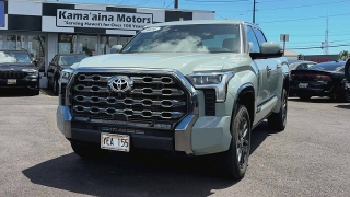 Used 2024  Toyota Tundra 4WD Platinum CrewMax 5&period;5ft Bed at Kona Nissan near Kailua Kona&comma; HI