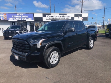 Used 2024 Toyota Tundra 4WD SR5 CrewMax 5.5ft Bed at Kama'aina Motors near Hilo, HI