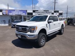  2021 Ford F-150 4WD LARIAT SuperCrew 5&period;5' Box at IK Auto Group near Hilo&comma; HI