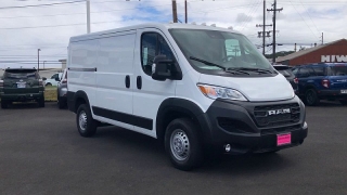 New 2025 Ram ProMaster Cargo Van Tradesman 1500 Lo Roof 136" WB w/Pass St at IK Auto Group near Hilo, HI