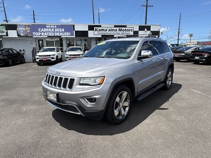 Used 2015 Jeep Grand Cherokee 4d SUV 4WD Limited at Kama'aina Motors near Hilo, HI
