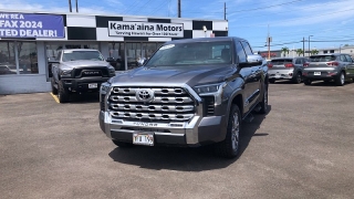 Used 2023  Toyota Tundra 4WD 1794 Edition CrewMax 5&period;5ft Bed at Kona Nissan near Kailua Kona&comma; HI