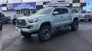 Used 2022 Toyota Tacoma 4WD TRD Sport Double Cab 5ft Bed V6 MT at Kama'aina Nissan near Hilo, HI