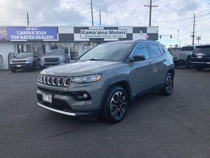Used 2024 Jeep Compass Limited 4x4 at Kama'aina Motors near Hilo, HI