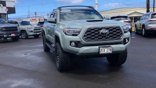 Used 2022 Toyota Tacoma 4WD TRD Sport Double Cab 5ft Bed V6 MT at Kama'aina Nissan near Hilo, HI