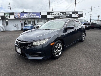 Used 2018 Honda Civic Sedan 4d LX CVT at Kama'aina Motors near Hilo, HI