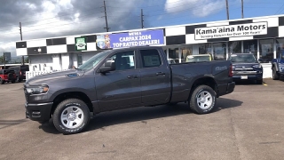 New 2025  Ram 1500 4WD Tradesman Quad Cab 6'4" Box at IK Auto Group near Hilo&comma; HI