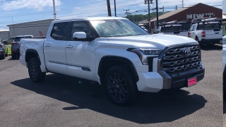 Used 2025  Toyota Tundra 4WD Platinum CrewMax 5&period;5ft Bed at Kona Nissan near Kailua Kona&comma; HI