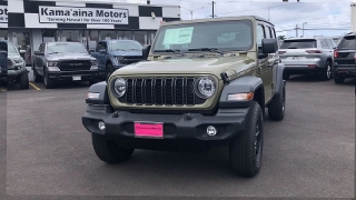 New 2025 Jeep Wrangler Sport 4 Door 4x4 at IK Auto Group near Hilo, HI